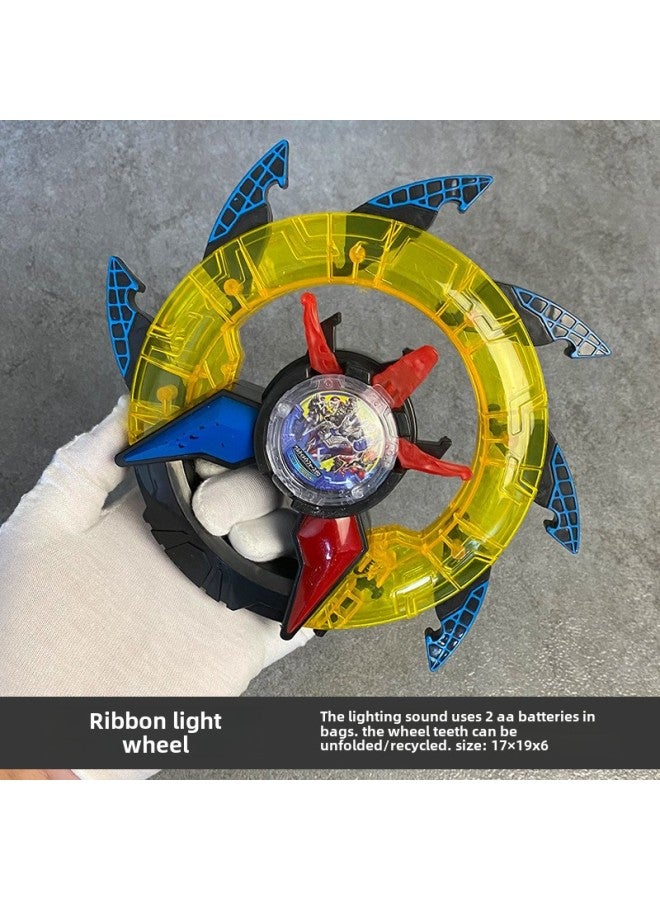 Ott's Transformer Children's Toy Zeta Sublimator Rob Sello Glasses Terga Arms Full Set Wholesale-Color:Tiga Touch Sensor White Light Helmet  - Image 4