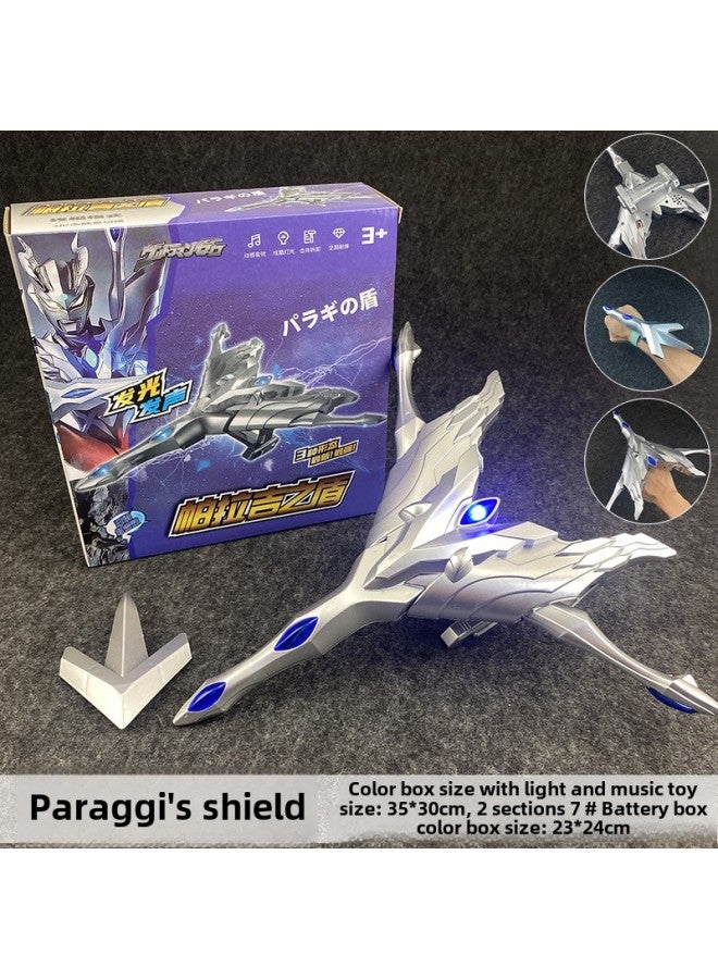 Ott's Transformer Children's Toy Zeta Sublimator Rob Sello Glasses Terga Arms Full Set Wholesale-Color:Tiga Touch Sensor White Light Helmet  - Image 5