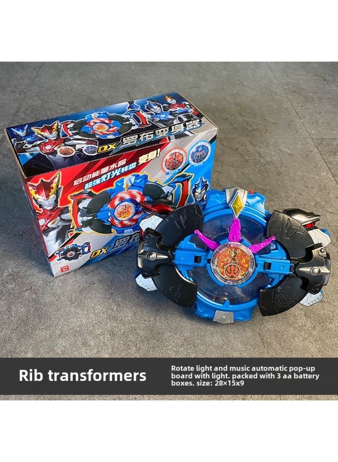 Ott's Transformer Children's Toy Zeta Sublimator Rob Sello Glasses Terga Arms Full Set Wholesale-Color:Tiga Touch Sensor White Light Helmet  - Image 3