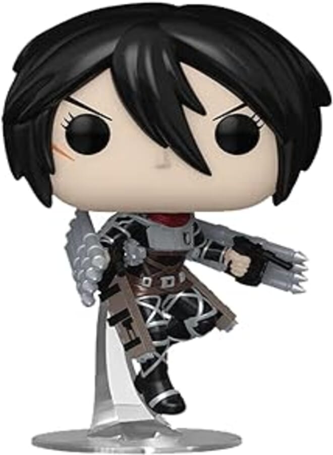 Funko All Pop! Animation: Attack on Titan S5 - Mikasa (MT)(Exc) - Collectible Vinyl Figure - Gift Idea - Official Merchandise - Toy for Children and Adults - TV Fans - Model Figure for Collectors