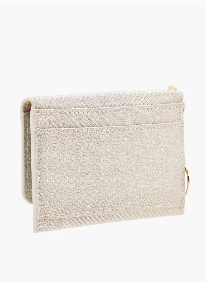 Flora Bella By Shoexpress Women Textured Wallet with Flap Closure  - Image 2