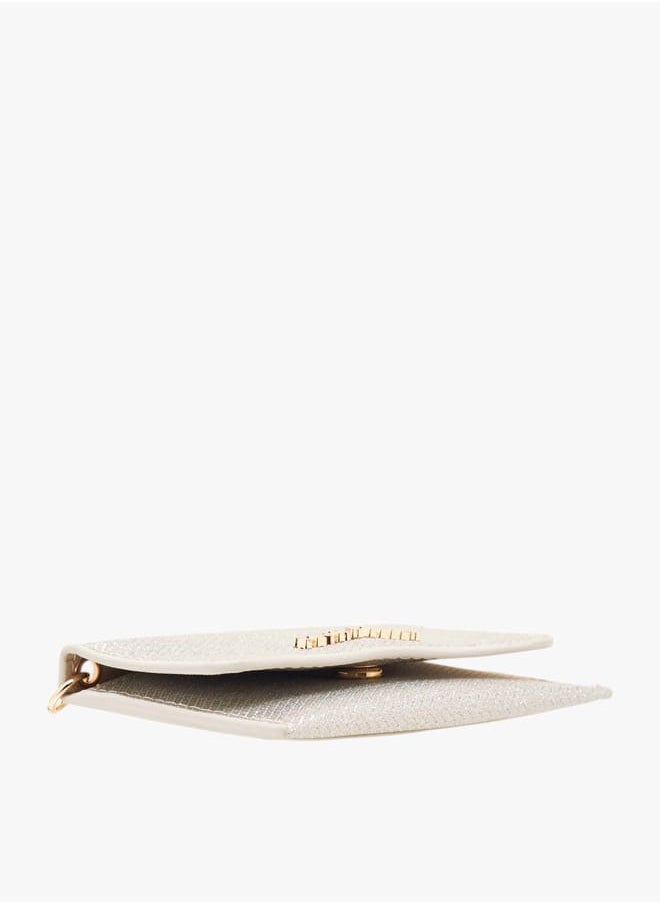 Flora Bella By Shoexpress Women Textured Wallet with Flap Closure  - Image 3