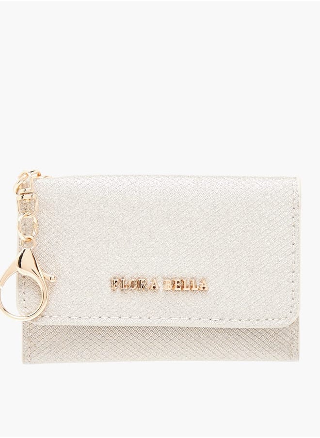 Flora Bella By Shoexpress Women Textured Wallet with Flap Closure  - Image 1