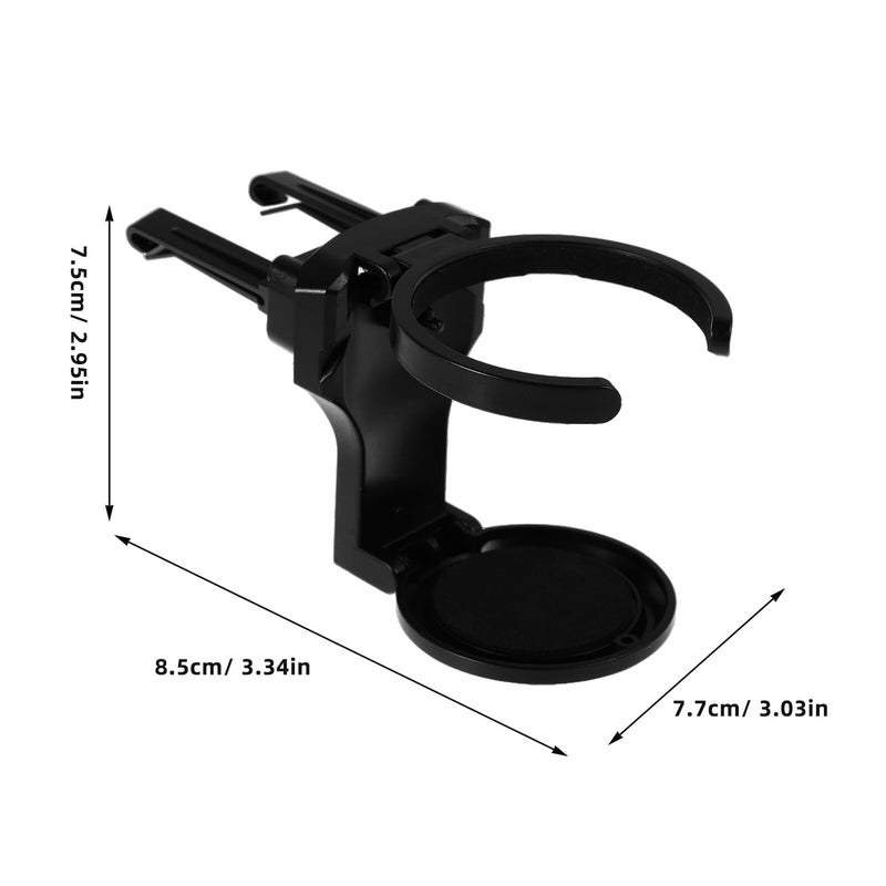 Foldable Car Cup Holder Vent Mount Stable Drink Holder For Vehicles Trucks Portable Multifunctional Water Cup Bracket Stylish Car Interior Accessory - Image 3