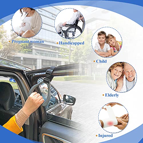 Mistuki Car Handle for Elderly Assist Car Door Cane Seniors Handicap to Get Out of Auto Vehicle Portable Transfer Support Grab Bar Automotive Disabled Safety Standing Aid Adjustable Seat Headrest Helper - Image 5