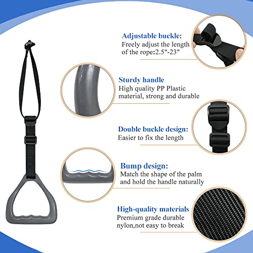 Mistuki Car Handle for Elderly Assist Car Door Cane Seniors Handicap to Get Out of Auto Vehicle Portable Transfer Support Grab Bar Automotive Disabled Safety Standing Aid Adjustable Seat Headrest Helper - Image 4