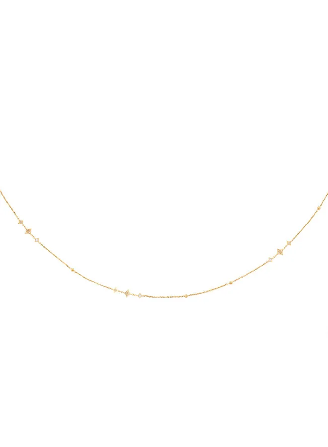 CERRUTI 1881 Francesca Long Gold Necklace for Women