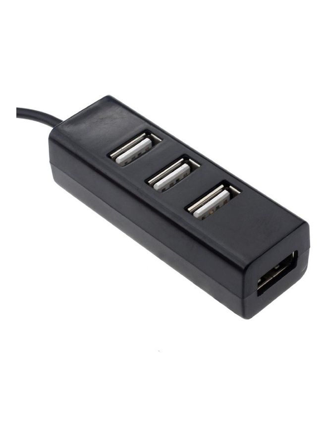 NIBEMINENT 4-Port USB 2.0 Hub Black  - Image 2