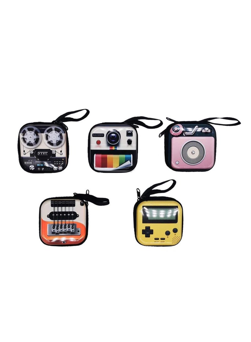 SYOSI 5 Pcs Mini Coin Purse Small Portable Coin Purse Key Pendant Bag for Girls Birthday Gifts Party Favors - Image 1