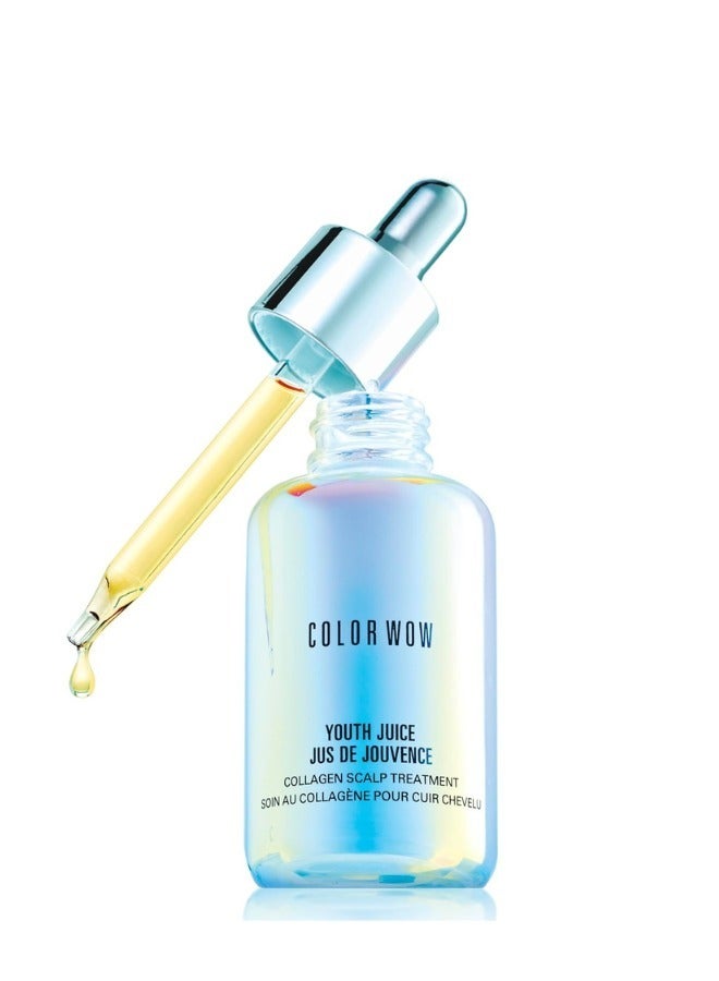 Color Wow Youth Juice Collagen Scalp Treatment, 50ml – Scalp Serum to Boost Volume & Hair Health - Image 1