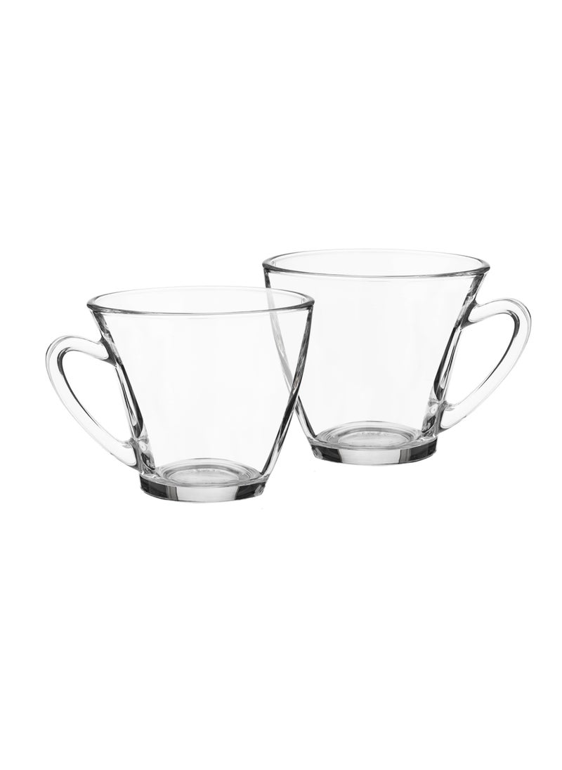 Blinkmax Clear glass tea cup set  - Image 2