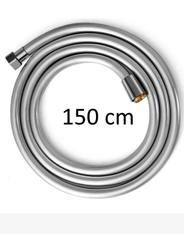 FAWER Faucet & Shower PVC 150 cm Gray Luxury Shower Hose  - Image 2