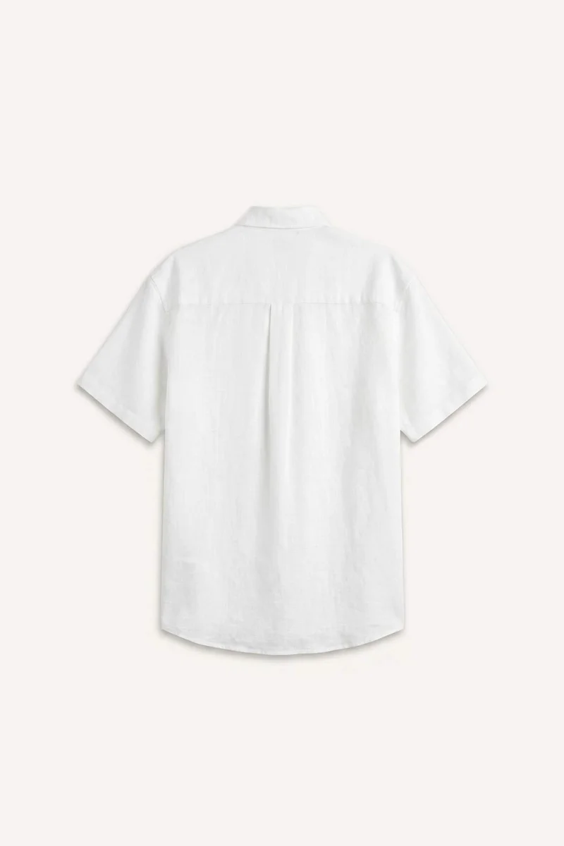 Defacto  Regular Fit Polo Collar Cotton Short Sleeve Shirt for Men | Best Price UAE
