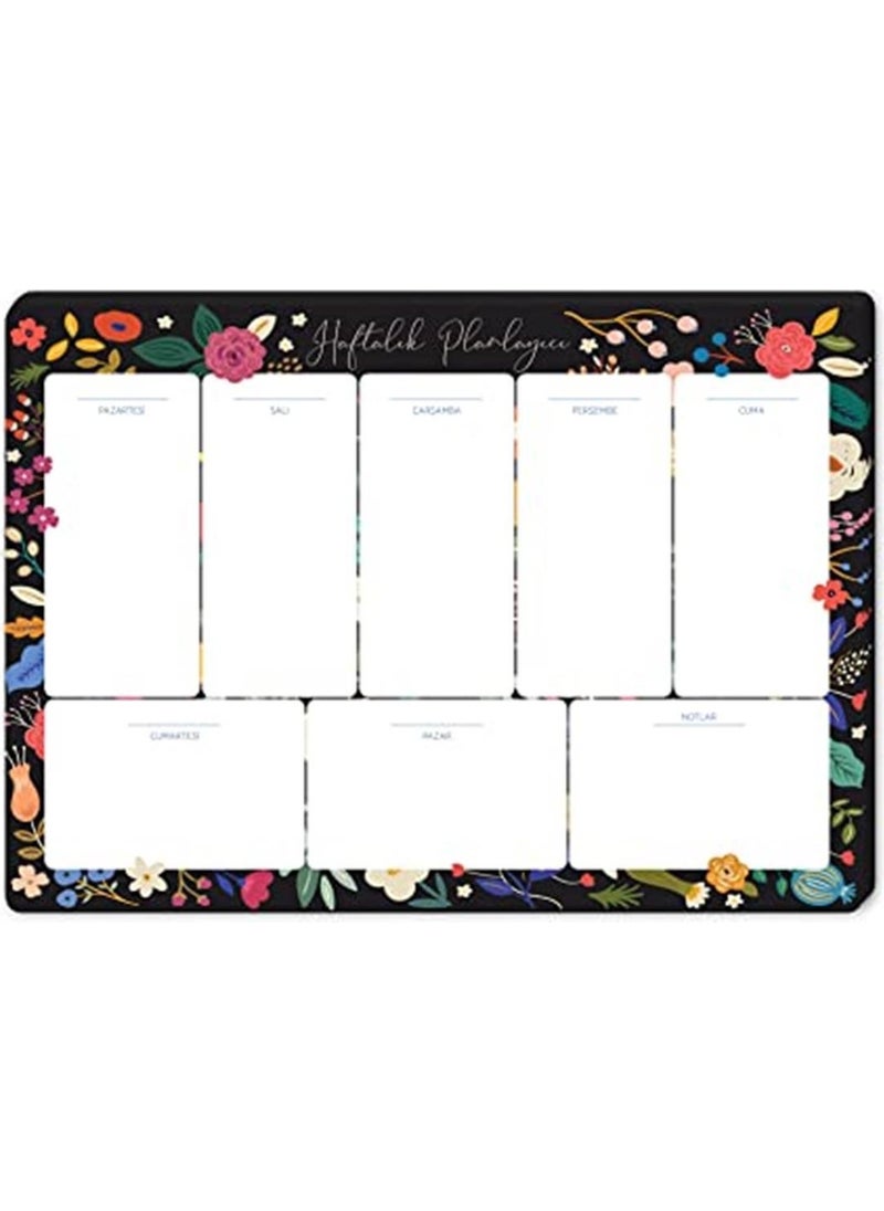 Sharp Color 17X24 Weekly Planner, Black Flower - pzsku/Z63B7C4EFC4304F6D6CB7Z/45/_/1730845089/3a96f6a5-099b-4443-b618-637087d47ea9