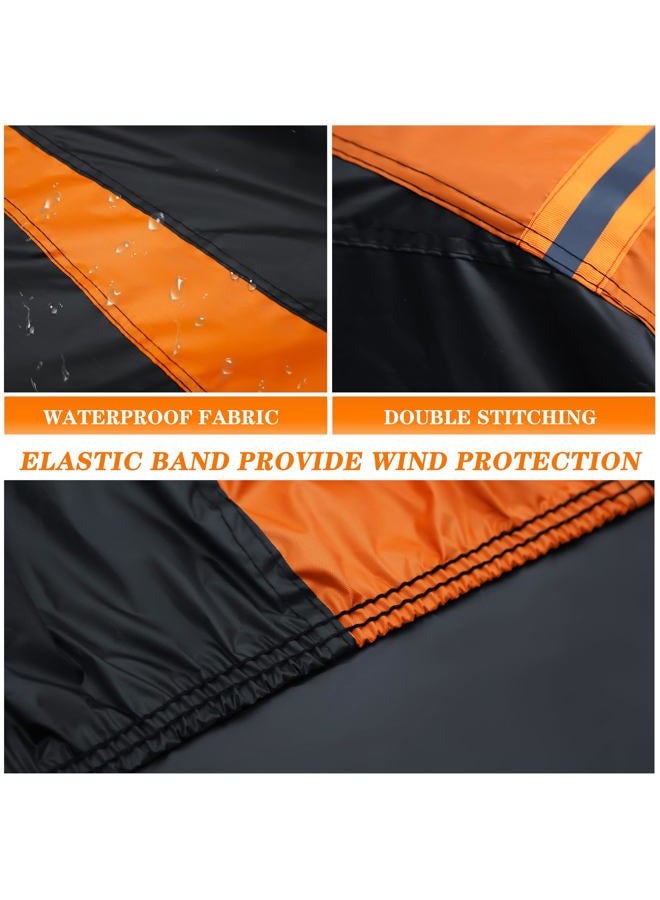 DYTARGET in Full Exterior Car Cover All Weather, Waterproof，UV Resistant, Dustproof, and Snowproof Fit Audi e-tron GT,BMW 3/5 Series,Dodge Challenger/Charger etc.Size C5 - Image 2