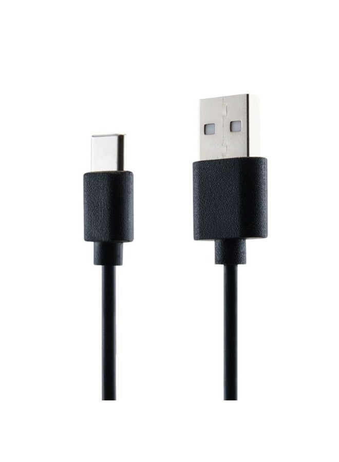 Type-c20 Cm Short Line Copper Clad Steel Charging Line USB Data Line Small Fan Led Light Shaver Matching Machine-Color:50cm Black [type-c] Charging Cable—copper Clad Steel  - Image 5