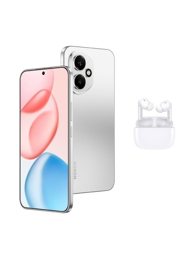 Honor 400 Dual SIM Meteor Silver 12GB RAM 512GB 5G With Earbud X7 Lite - Image 1
