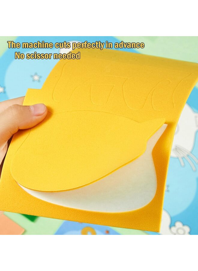 Generic 3D EVA Foam Stickers for Toddlers 12PCS Sticky Foam DIY Craft Preschool Art Class Drawing Sticker Puzzle Art Kit for Kids Boys Girls,CLASSIC  - Image 4