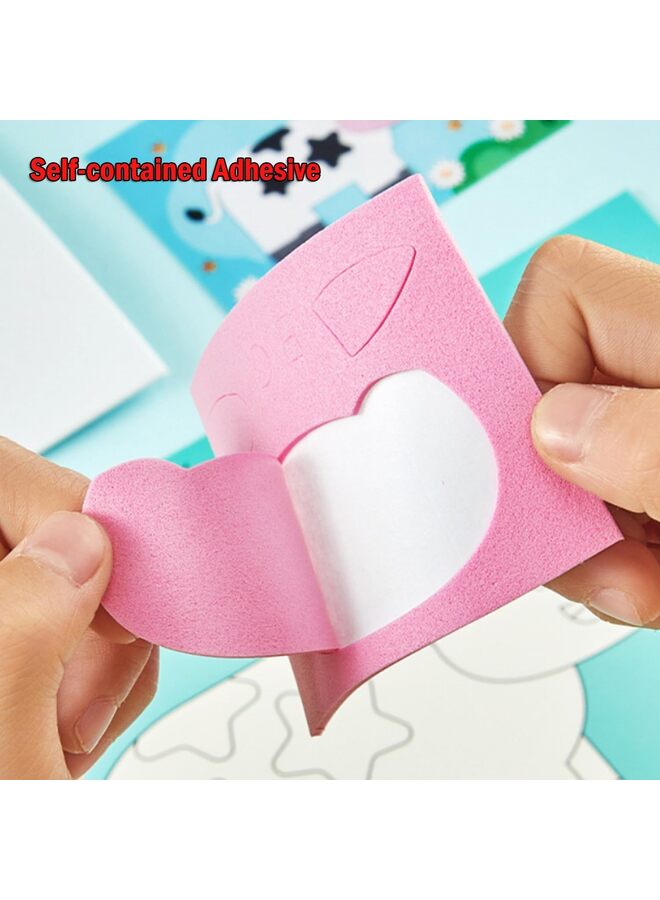 Generic 3D EVA Foam Stickers for Toddlers 12PCS Sticky Foam DIY Craft Preschool Art Class Drawing Sticker Puzzle Art Kit for Kids Boys Girls,CLASSIC  - Image 5