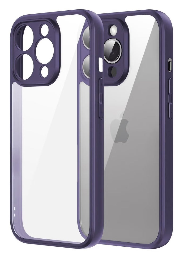 Bumper Protective Case for Iphone 11 Pro Max Silicone TPU Bumper Ultra Durable Ultra-Safe Camera Optimum Solution (Purple)