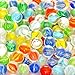 POPLAY Marbles for Kids 115PCS Cat Eye Glass Marble Mixed 6 Colors with Gift Box for Chinese Checkers Board Games Party Favor Gifts - Image 3