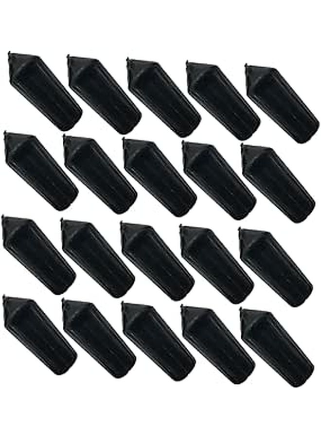 80 Pcs Dart Flight Protectors Fixed Angle Correctors Wing Savers Essential Accessories - Image 1