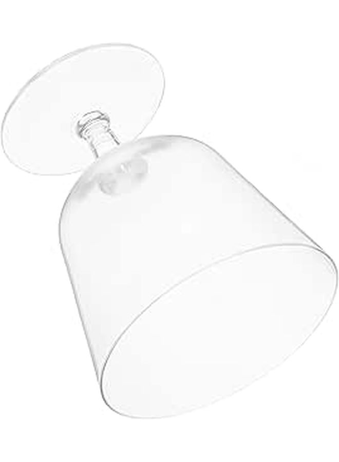 Crystal Glass Dessert Bowls 285ml Footed Serving Cups for Ice Cream Yogurt and Snacks - Image 1