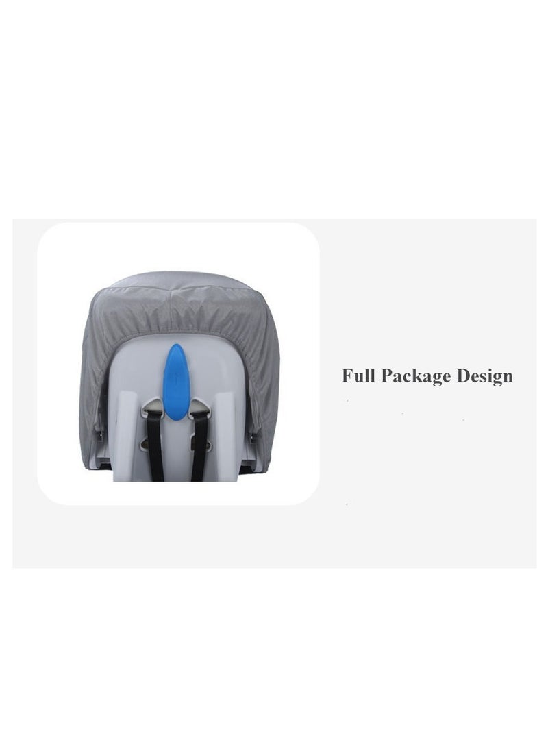 XiuWoo - Windproof Waterproof Foldable Universal Car Seat Rain Cover, Baby Carrier Rain cover, Infant Car Seat Weather Shield with Zipper Door, Side Ventilation, Clear Window - Image 1