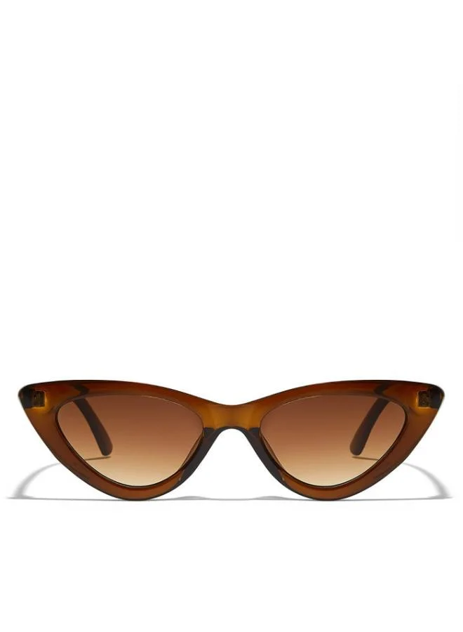 Blackout GWEN Women Brown Sunglasses - Frame Material: Thermoplastic Rubber (TR90)- Frame Color: Brown-Lens Color: Brown  - Full Rim