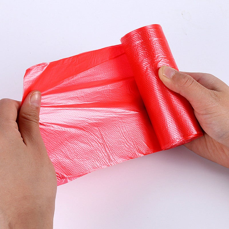 Foldable Garbage Can: 100 Garbage Bags Included - Space-Saving Hanging Design Versatile Waste Bin for Small Kitchens, Bathrooms and Under Cabinets - Image 2