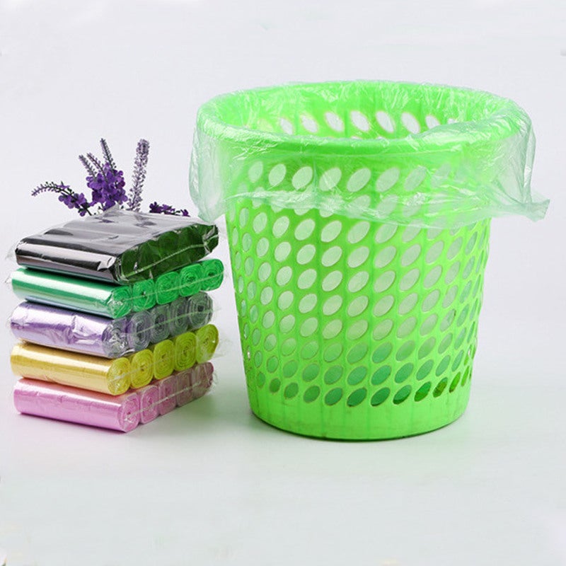 Foldable Garbage Can: 100 Garbage Bags Included - Space-Saving Hanging Design Versatile Waste Bin for Small Kitchens, Bathrooms and Under Cabinets - Image 4