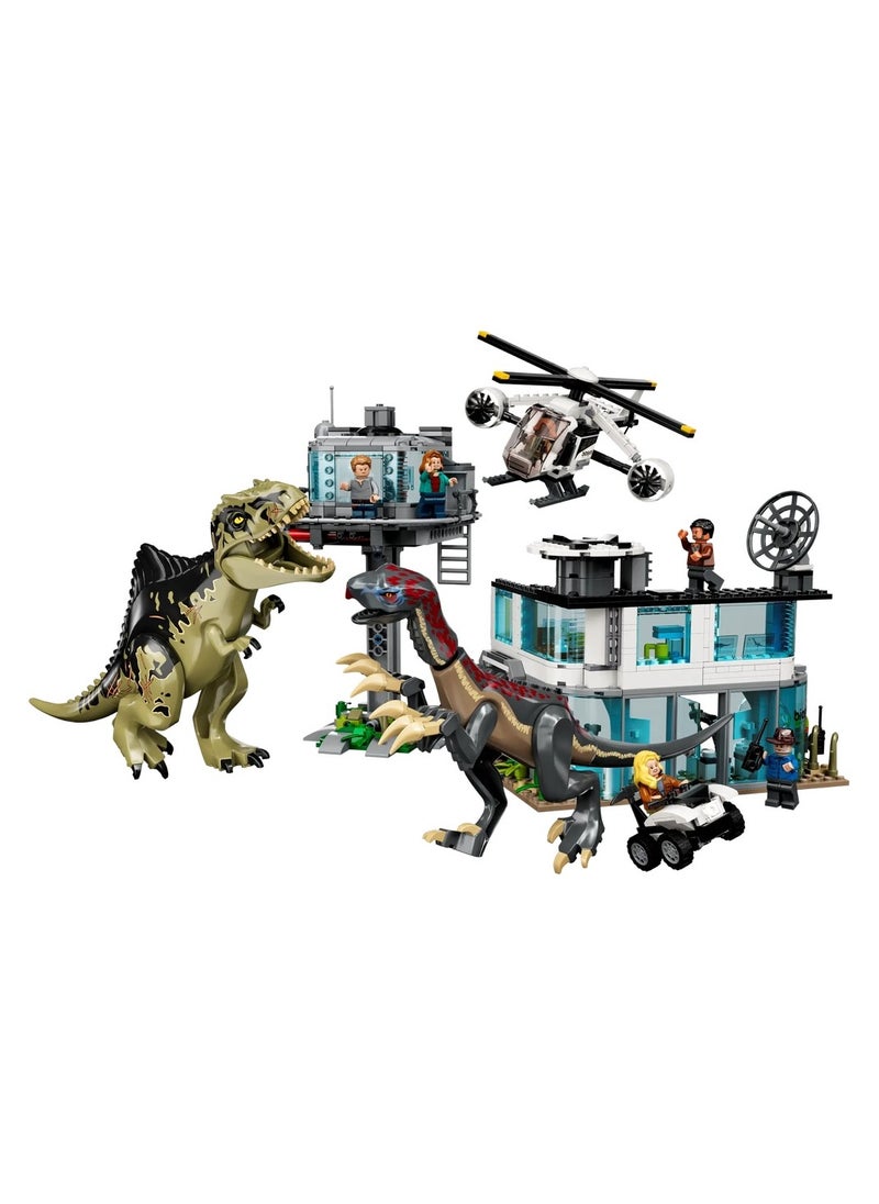 LEGO LEGO - Giganotosaurus & Therizinosaurus Attack 810 Pieces - 76949  - Image 2