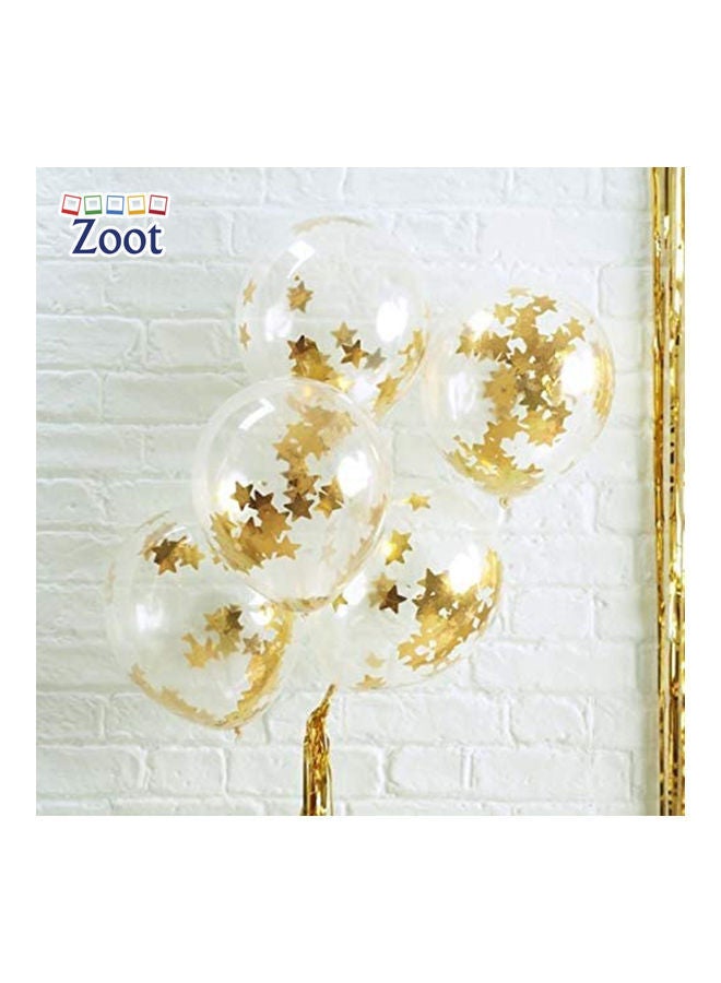 NIBEMINENT 20-Piece Confetti Filled Party Decoration Balloons 10inch - Image 3