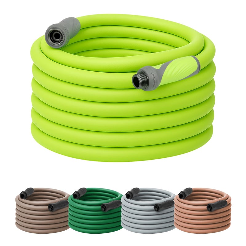 Flexzilla Garden Hose with SwivelGrip, 5/8 in. x 75 ft., Lightweight All-Weather Water Hose, Durable and Flexible, Leak-Free Connections - Image 1