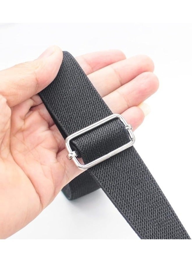 Comfortable Elastic No Buckle Belt for Women & Men – Adjustable Invisible Waist Belt for Jeans and Pants – Lightweight Stretch Belt Keeps Pants Secure Without Tight Pressure for Everyday Activities - Image 3