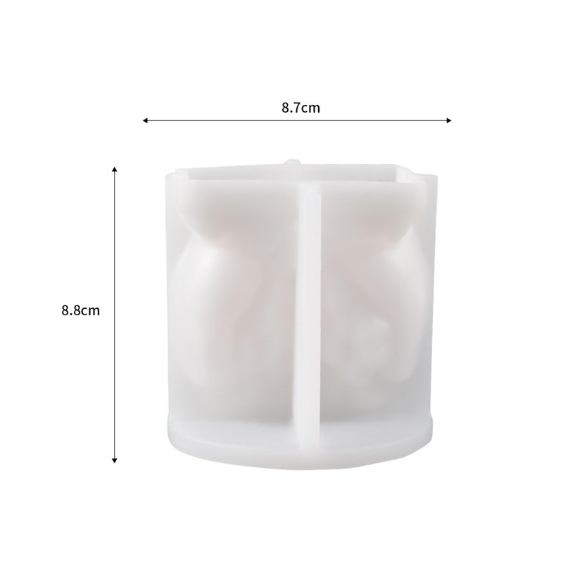 ESEENS Nativity Scene Jesus in Hand Resin Mold - Resin Casting Silicone Molds for Home Decor & Candle Making Wave Spiral Mold - Image 4