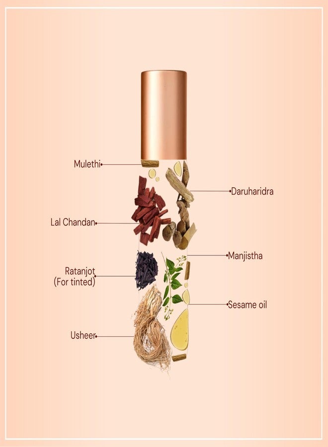 Omdhatu Tint Lip Elixir | Reduces Pigmentation | Detans & Rejuvenates Lips | Natural Pink Tone | Enhances Softness | Heals dry Cracked & Chapped Lips (10ml) - Image 2