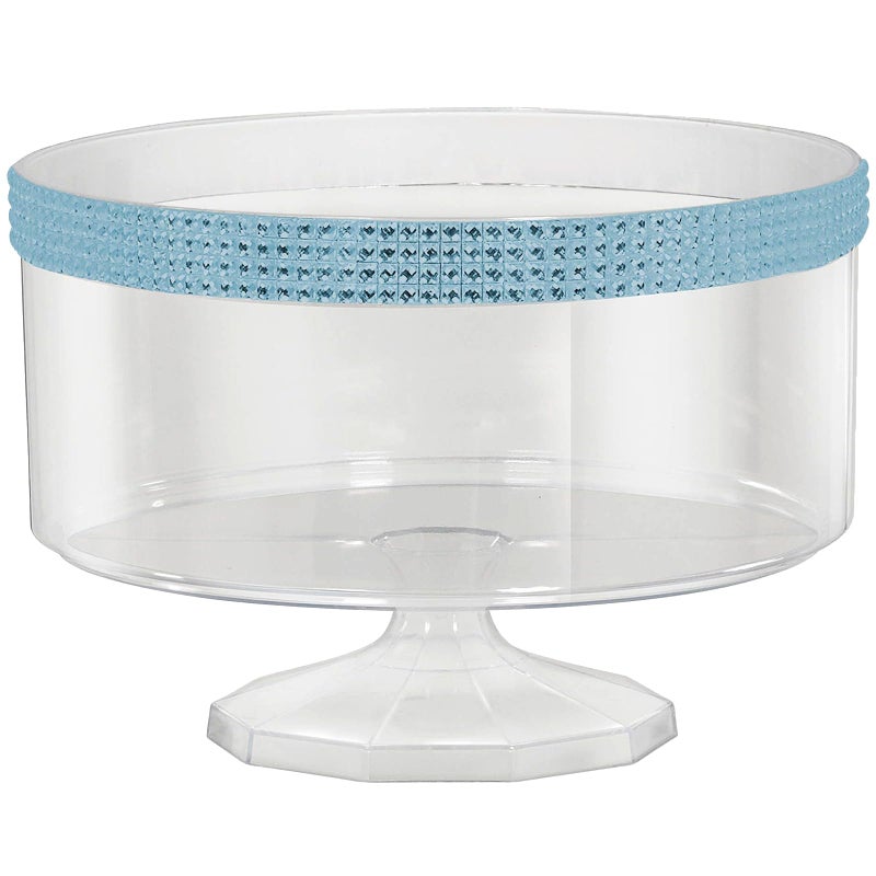 Amscan Clear Plastic Medium Trifle Container  738 1 Count Elegant  Durable  Perfect For Parties Buffets  Catering Events