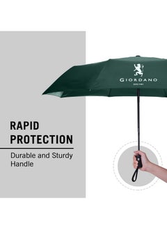 GIORDANO Giordano UV Protection Unisex Umbrella Use for Rain, Monsoon, Sunlight, Windproof Easy to Hold & Carry Umbrella for Men and Women | Travel Sleeve, Cover | Regular Size  - Image 5