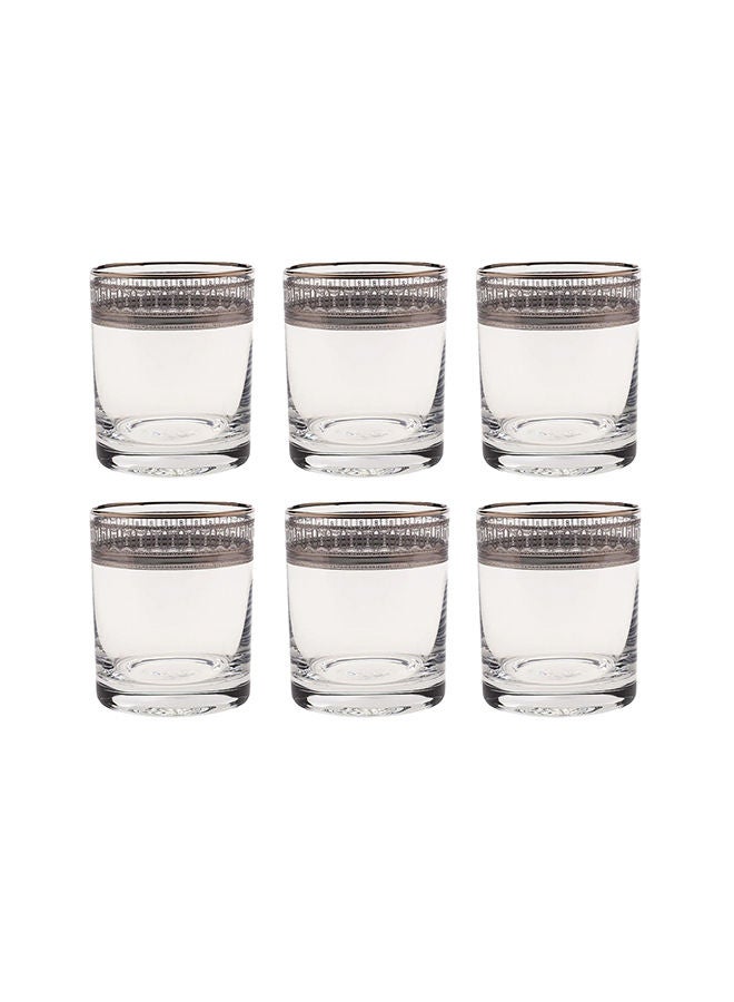 Villeroy & Boch 6-Piece Palace Platinum Short Drink Glasses  - Image 2