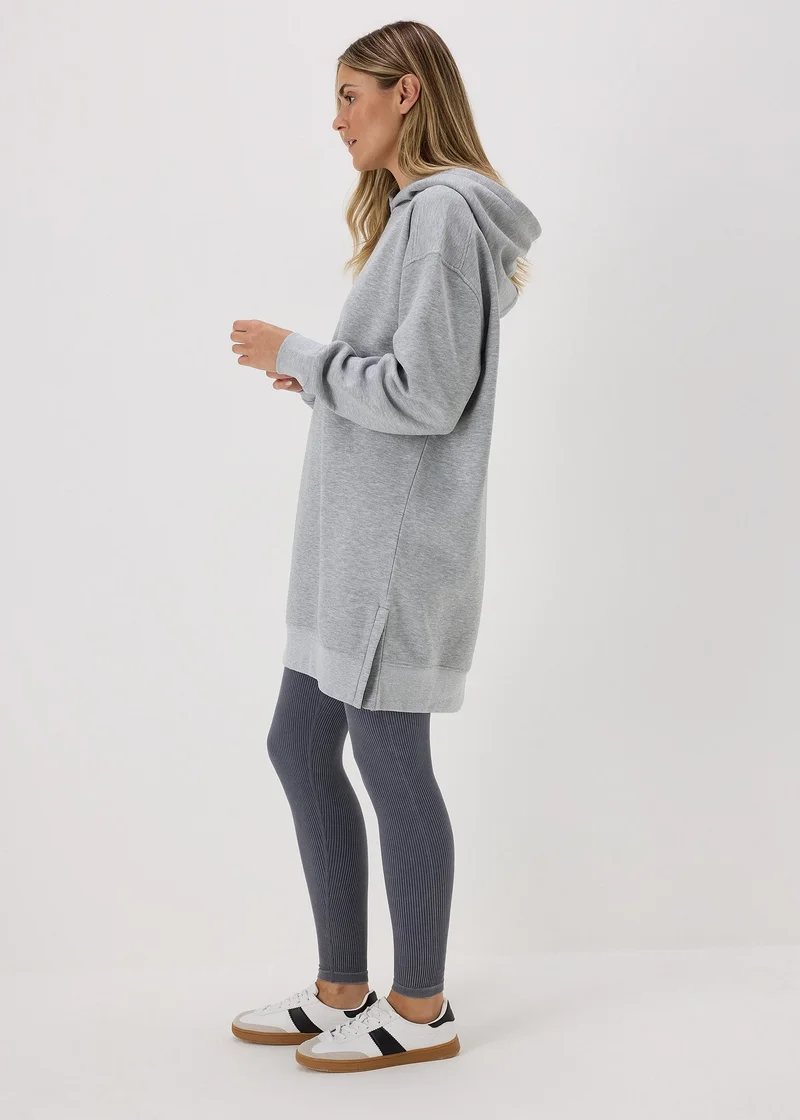 Matalan Grey Longline Hoodie