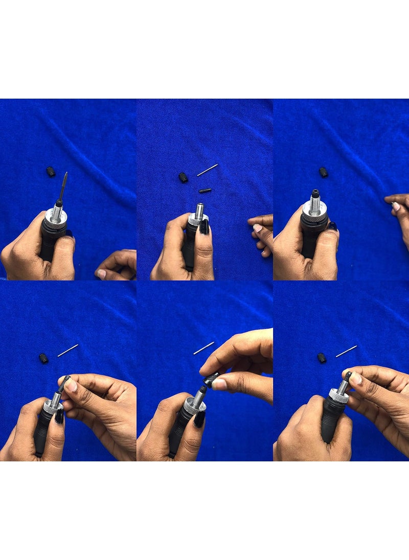 DIY Crafts DIY Crafts 30x Diamond Burr Diamond Burr Tools Minicraft MachineMini Drill Machine with 12V Speed and Direction Control Stabilizer Elimeter Box Adjust 30x Diamond Burr Diamond Burr  - Image 5