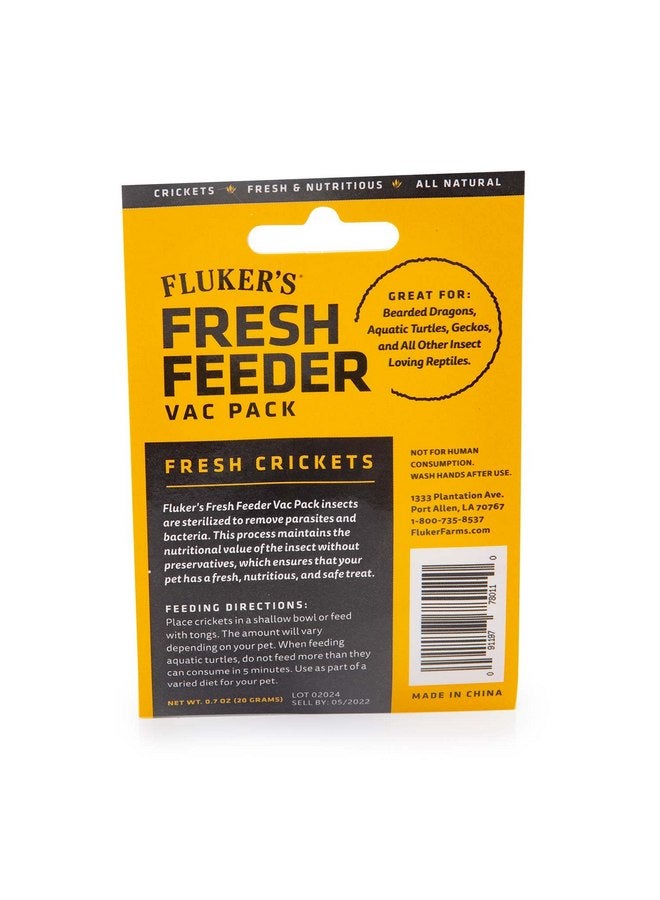 فلكرز عبوة تغذية الصراصير الطازجة من Fluker's، طبيعية بالكامل وخالية من المواد الحافظة، رائعة للزواحف أو الطيور أو الحيوانات الصغيرة التي تتغذى على الحشرات، 0.7 أونصة - Image 2