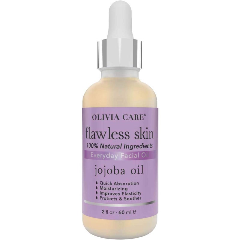 Olivia Care Flawless Essential Facial Oil 100 Natural Nourishing Plump Reviving Hydrating Calming  Soothing Stabilize  Retain Moisture Jojoba