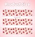 Fukaisu 3pcs Strawberry Pattern Edible Cake Borders Glutinous Rice Paper Birthday Cake Decorations Fruit Themed PreCut Edible Wrap Strips for Birthday Party Decor Supplies - Image 4