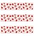 Fukaisu 3pcs Strawberry Pattern Edible Cake Borders Glutinous Rice Paper Birthday Cake Decorations Fruit Themed PreCut Edible Wrap Strips for Birthday Party Decor Supplies - Image 2