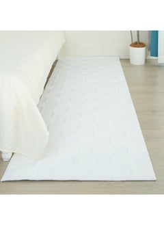 Home Box Zara Eela Jacquard Rabbit Fur Rug 230 x 75 cm  - Image 1