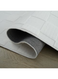 Home Box Zara Eela Jacquard Rabbit Fur Rug 230 x 75 cm  - Image 2