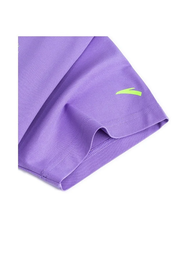ANTA purple KAI Men’s Basketball T-Shirt/Breathable Performance · Lightweight Comfort · Signature Basketball Style for Men | Best Price UAE