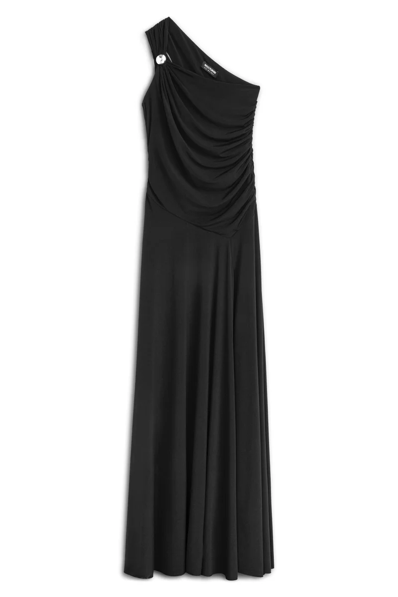 Nocturne One Shoulder Maxi Dress